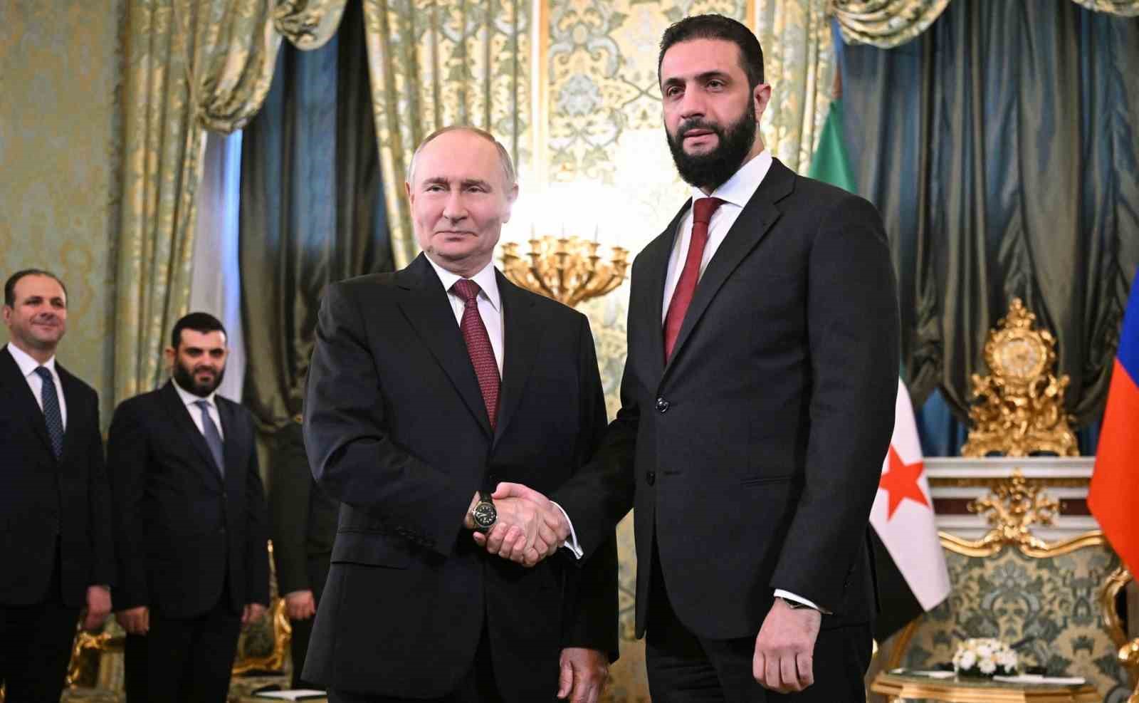 Putin yarın Suriye Devlet Başkanı eş-Şara ile görüşecek
