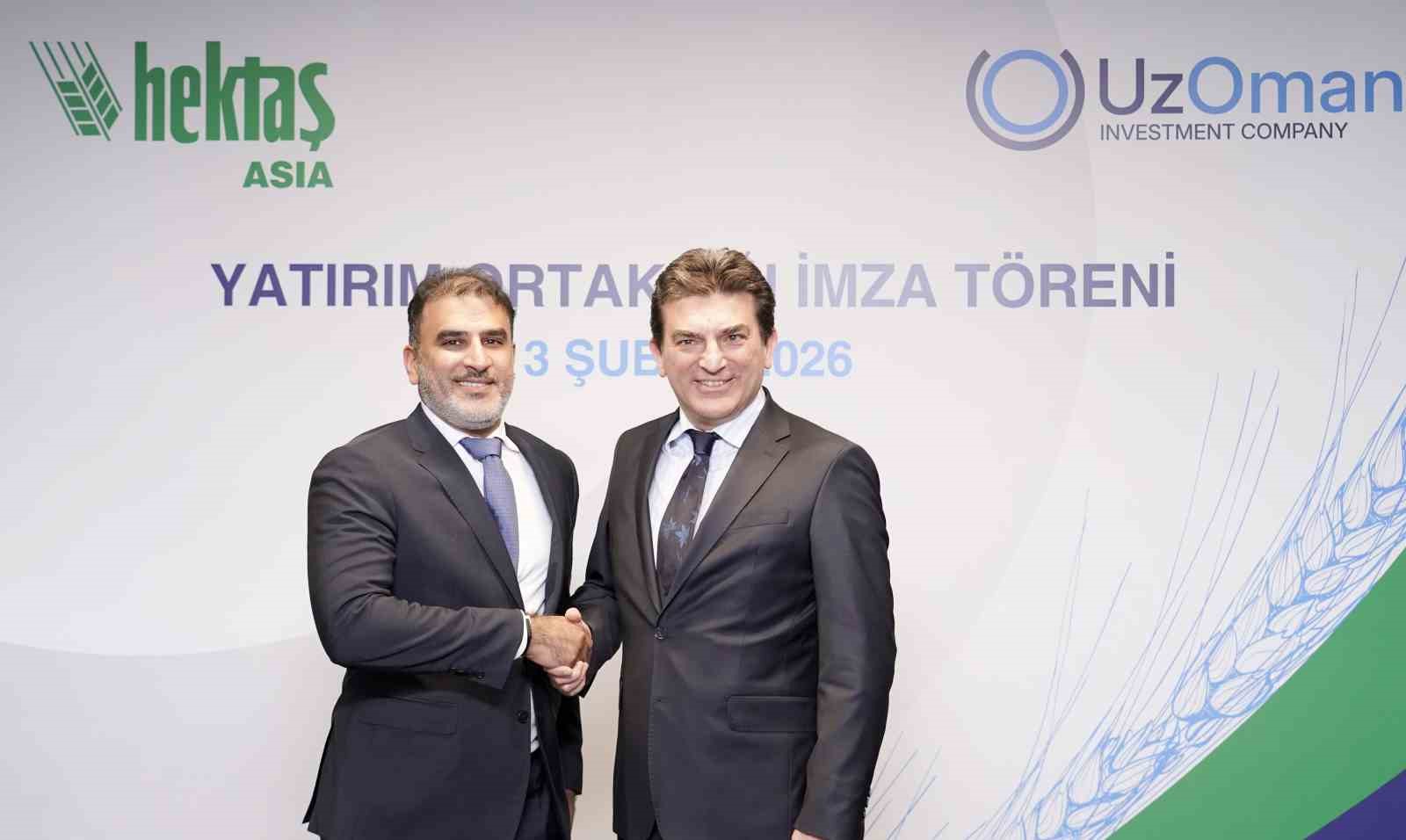 UzOman, Hektaş Özbekistan’a ortak oluyor
