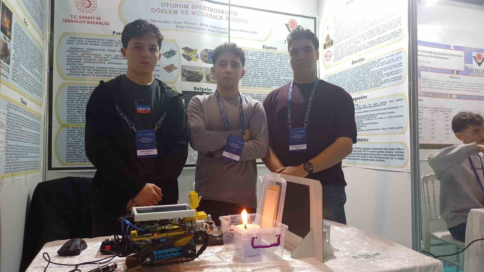 Yangına ’otonom’ müdahale
