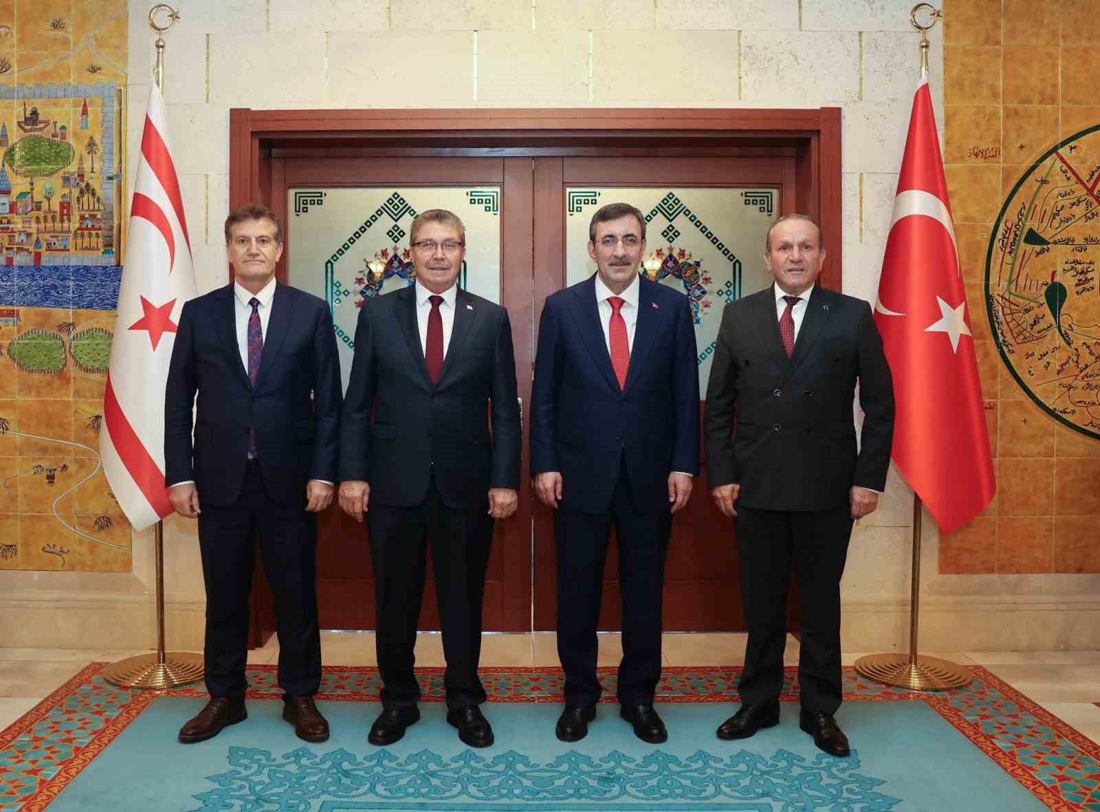 Cumhurbaşkanı Yardımcısı Yılmaz: "KKTC’yi Doğu Akdeniz’in parlayan bir yıldızı olarak geleceğe taşımak en büyük hedefimizdir"
