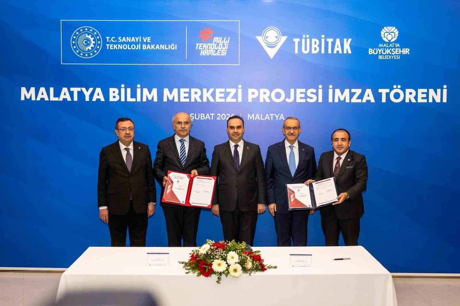 Malatya Bilim Merkezi projesi için imzalar atıldı
