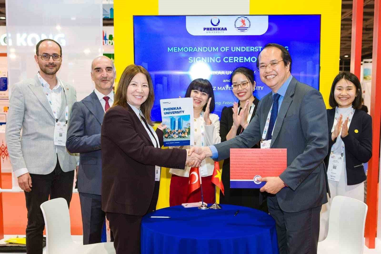 OMÜ ile Vietnam’dan Phenikaa Üniversitesi Arasında ikili iş birliği anlaşması
