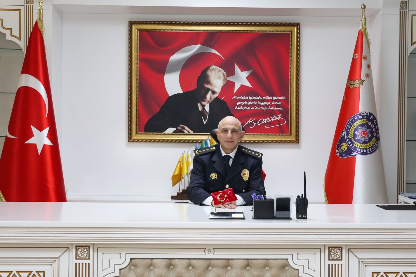 Konya Emniyet Müdürü Maksut Yüksek, Ankara Emniyet Müdürü oldu.