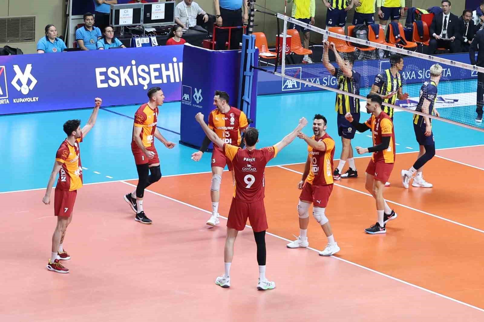 Kupa Voley’de finalin adı Ziraat Bankkart-Galatasaray
