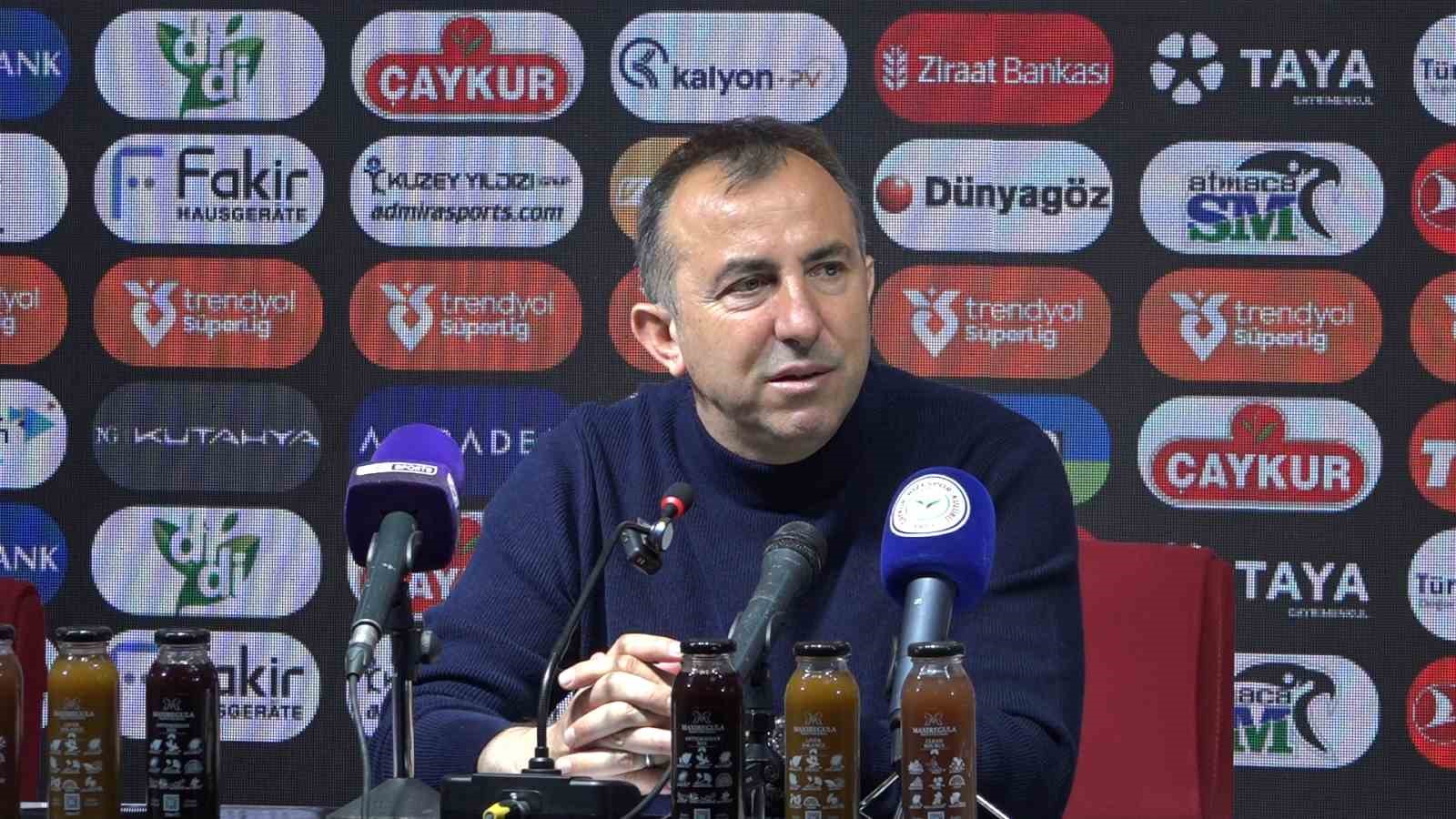 Recep Uçar: "Oyuncularım çok güzel bir geri dönüşe imza attılar"
