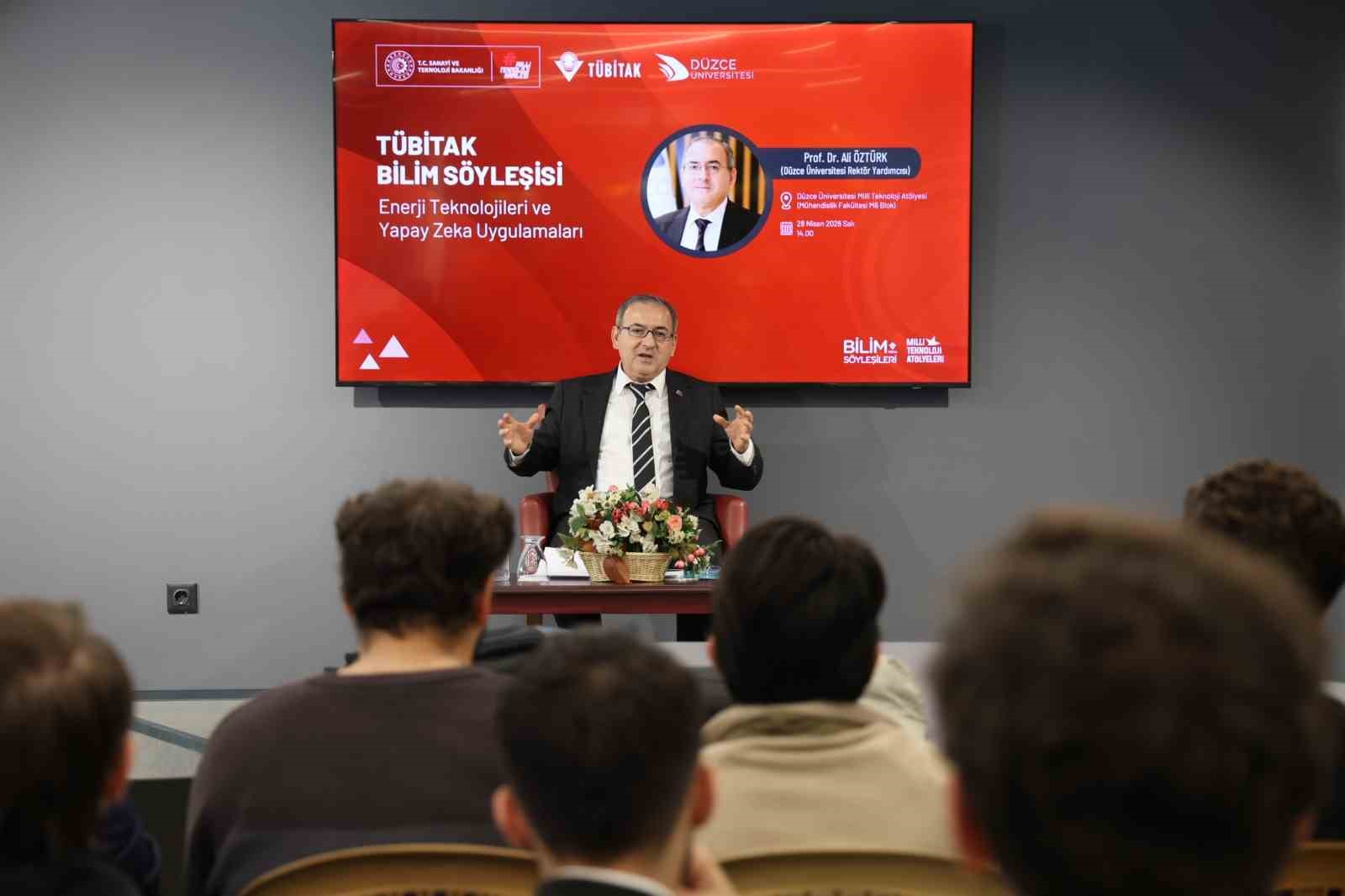 Öztürk "Yapay zeka her meslekte yeni bir dönem başlatıyor"
