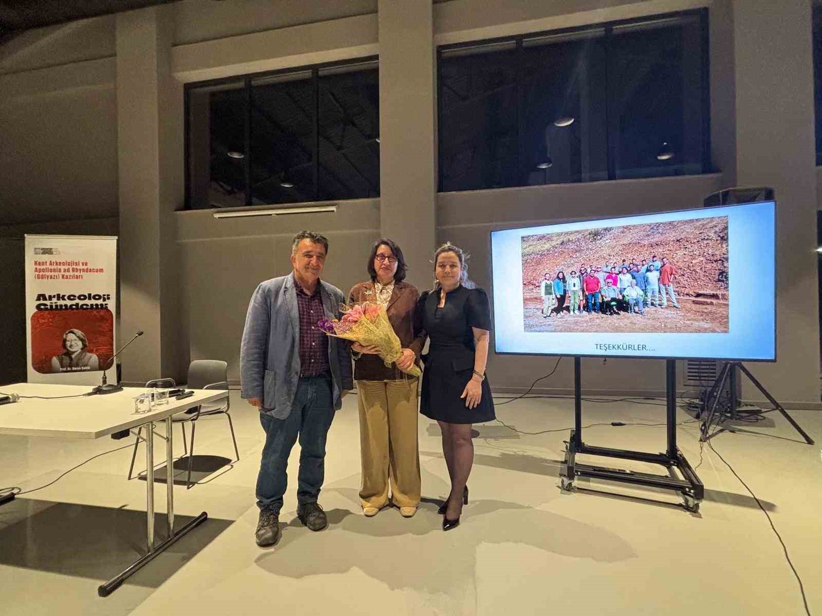 Gölyazı kazıları Pancar Deposu’nda anlatıldı
