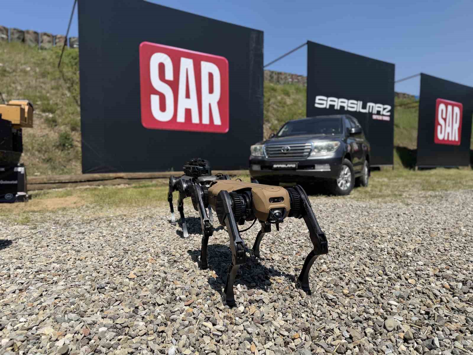 Sarsılmaz, yeni nesil savunma sistemleri "Dron Killer" ve "SARBOT"u tanıttı
