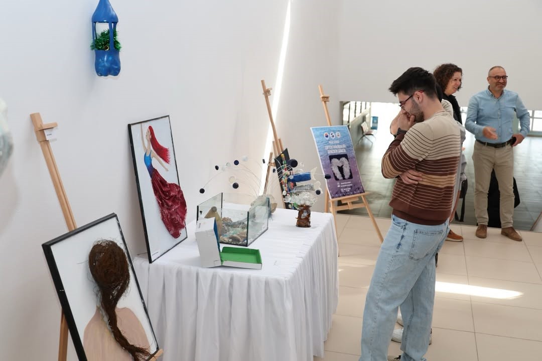 Sinop’ta deniz atıkları sanata dönüştü
