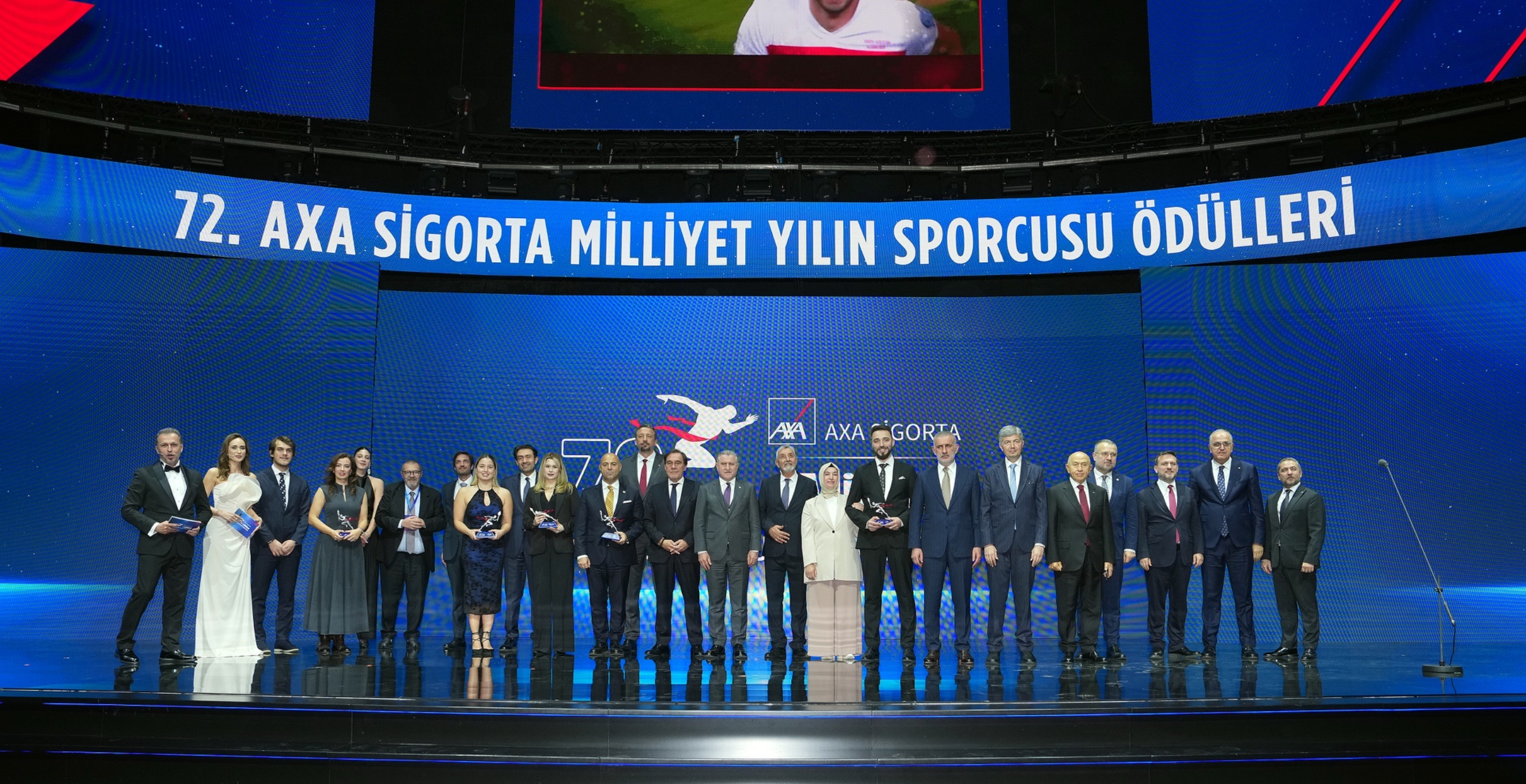 72’nci AXA Sigorta Milliyet Yılın Sporcusu Ödülleri sahiplerini buldu