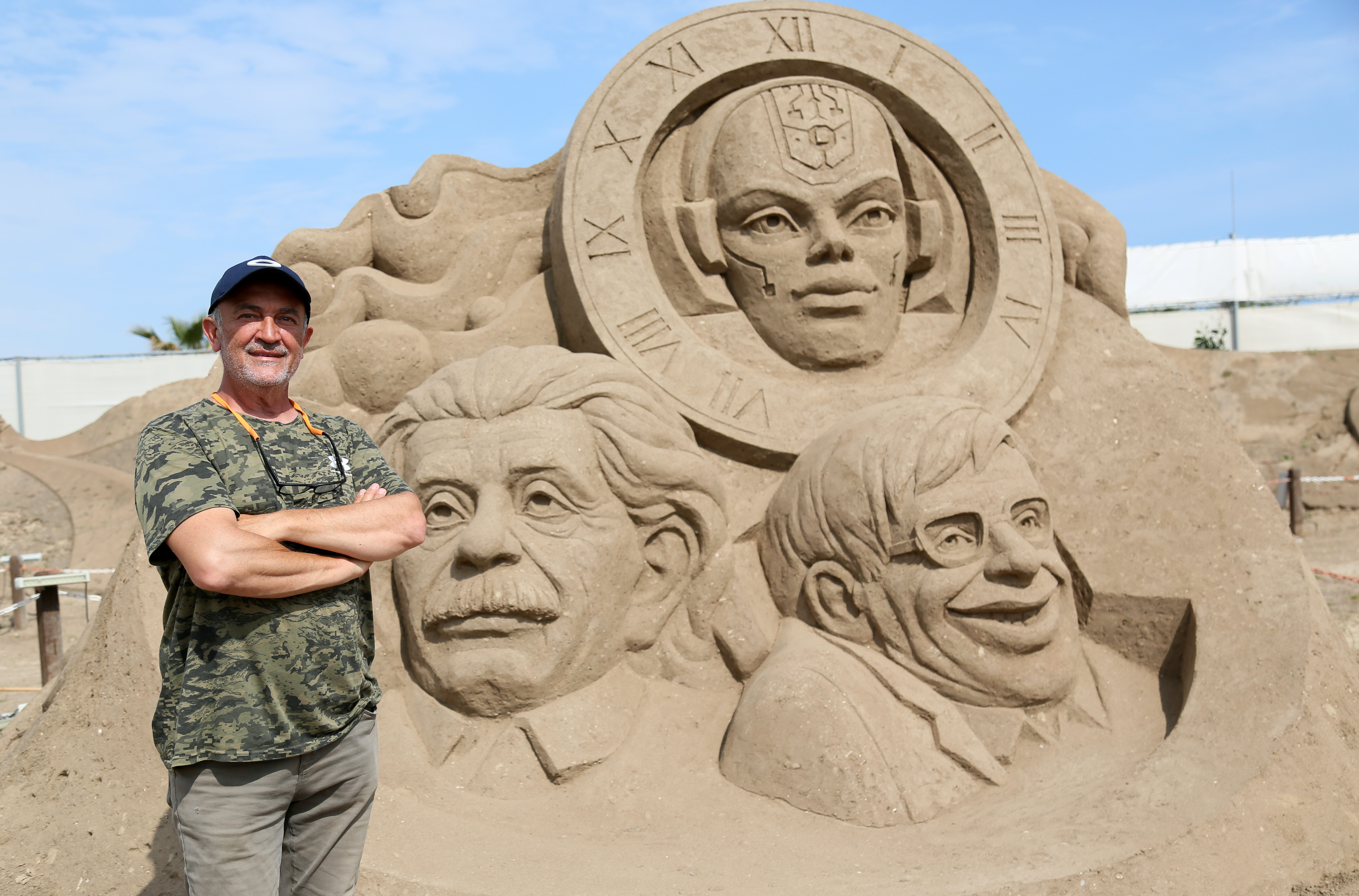 'Zaman Yolculuğu' temalı Kum Heykel Festivali başlıyor 