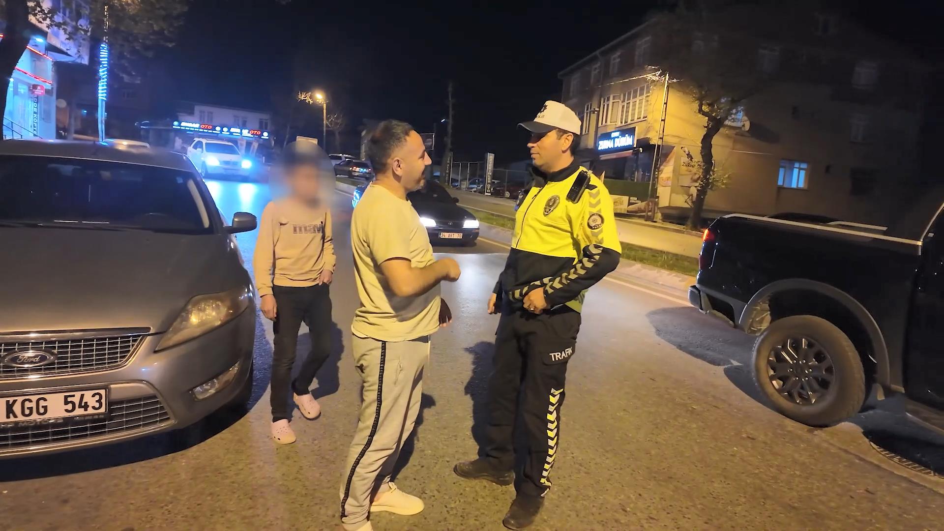 13 yaşındaki çocuk araç kullanırken yakalandı; sahibine 40 bin lira ceza kesildi 