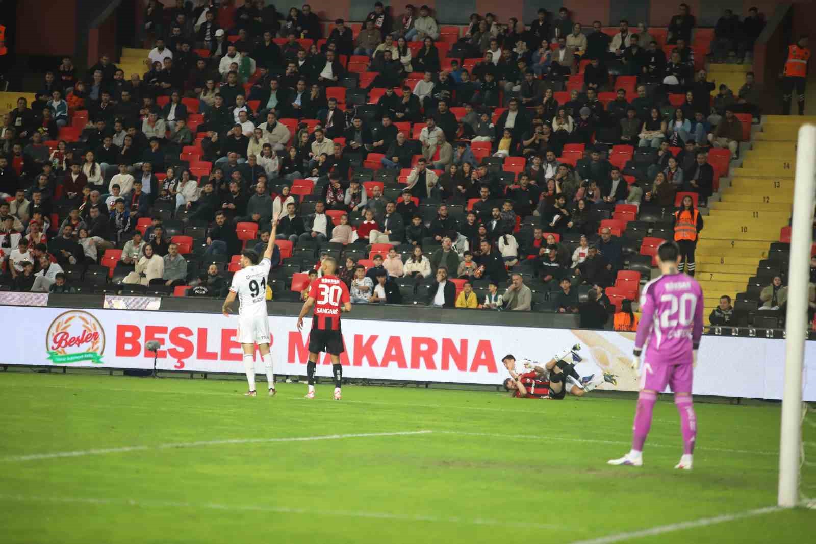 Trendyol Süper Lig: Gaziantep FK: 0 - Beşiktaş: 2 (Maç sonucu)
