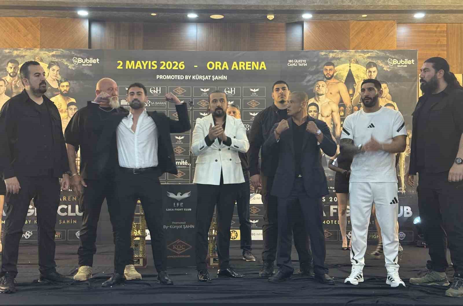 ORA Arena’daki boks gecesi öncesi tansiyon yükseldi
