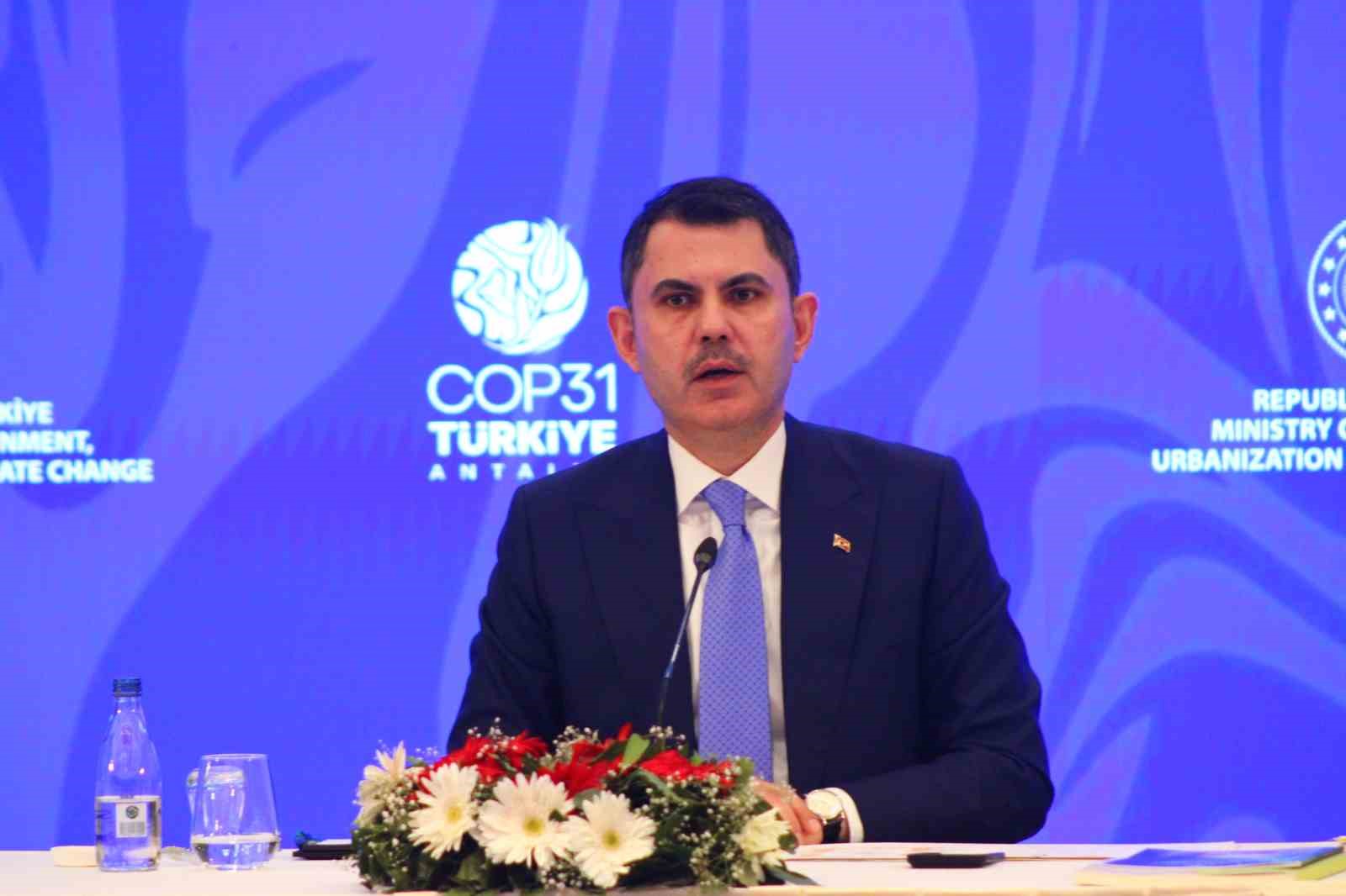 Bakan Kurum: "Son 2 ayda iklim değişikliği konusunda, dünya genelinde tam 39 milyon içerik üretilmiştir"
