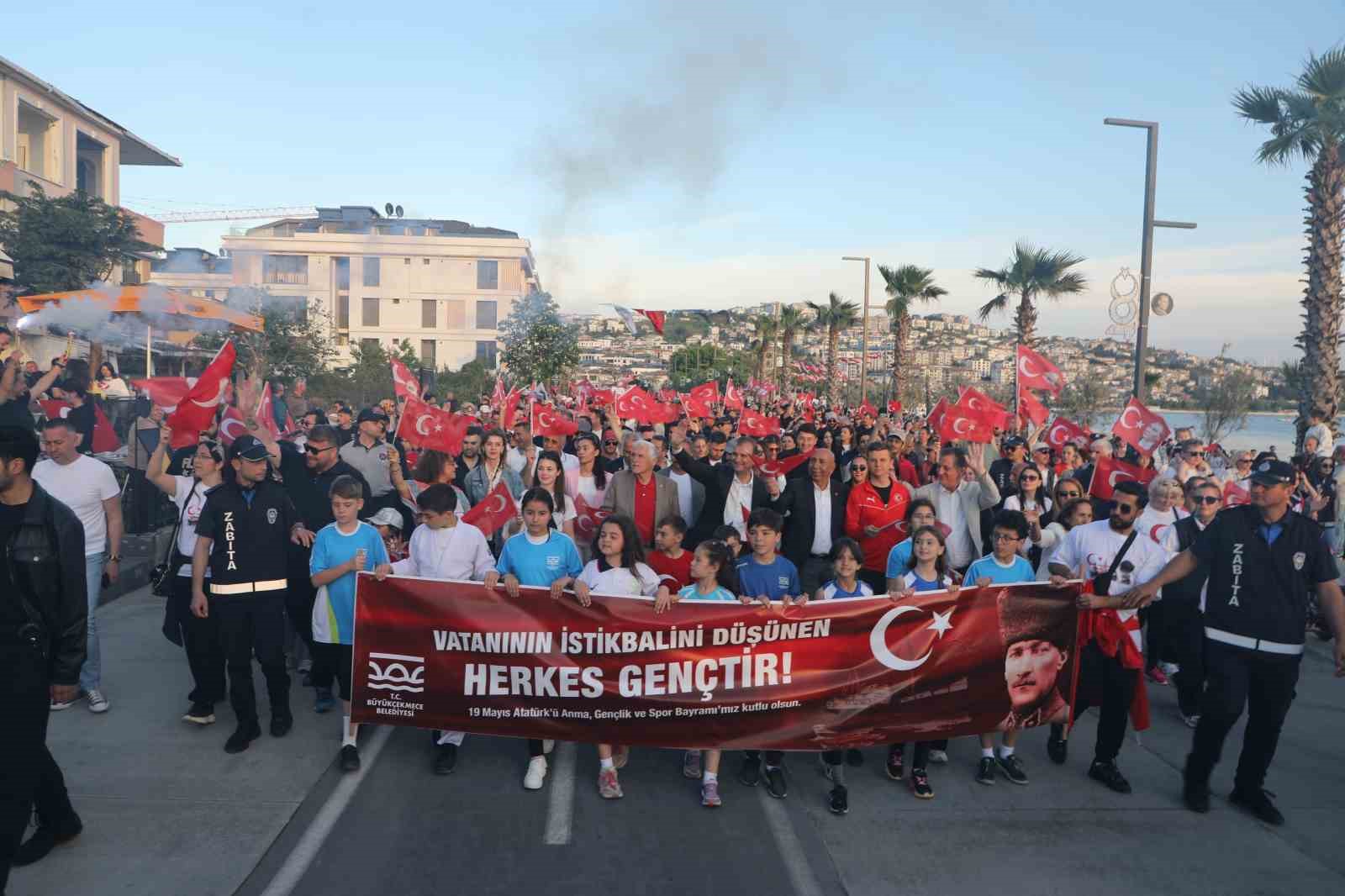 Büyükçekmece’de 19 Mayıs coşkuyla kutlandı
