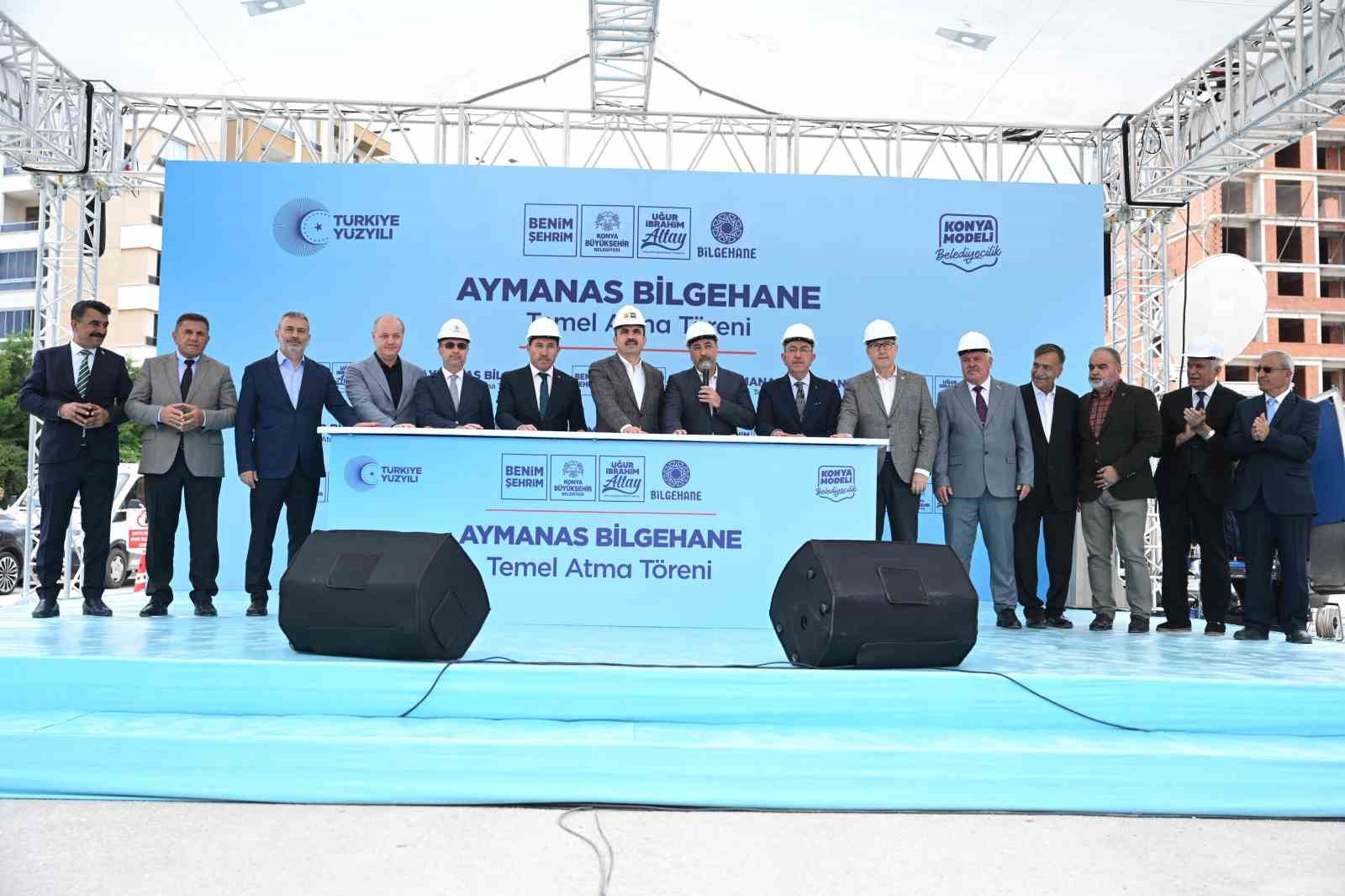 Konya Büyükşehir 24. Bilgehaneyi Aymanas Mahallesi’ne kazandırıyor

