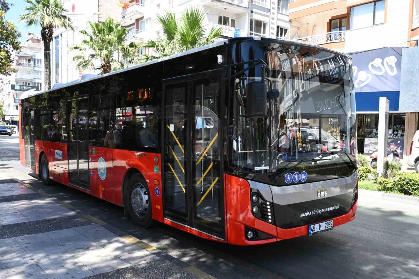 Manisa’da toplu taşıma 5 gün boyunca ücretsiz olacak
