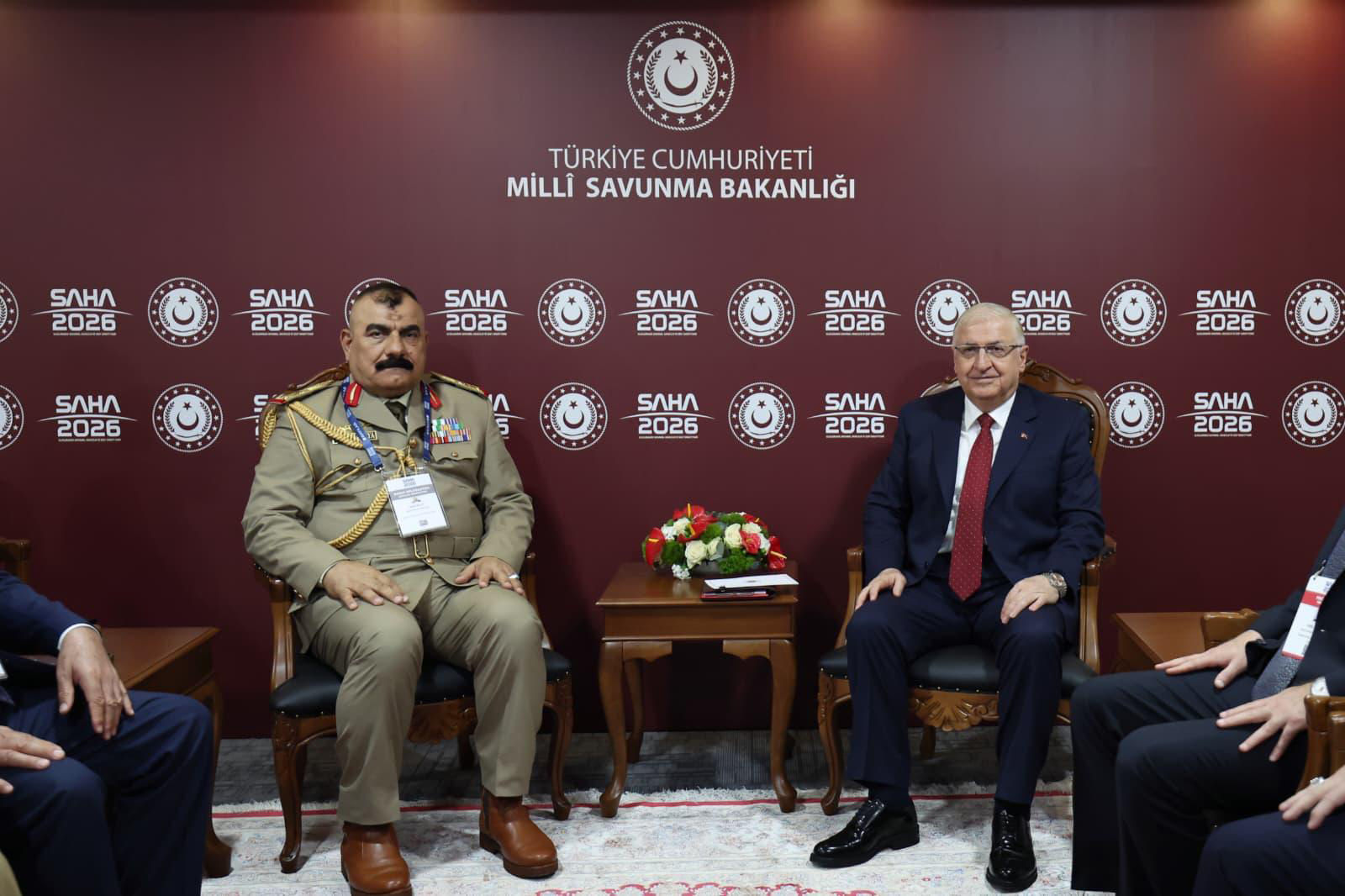 Milli Savunma Bakanı Yaşar Güler, Irak Genelkurmay Başkan Yardımcısı Korgeneral Harbiye ile görüştü 