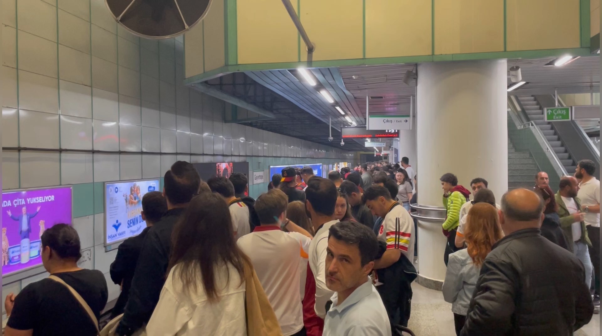 Metro seferleri normale döndü / Geniş haber 
