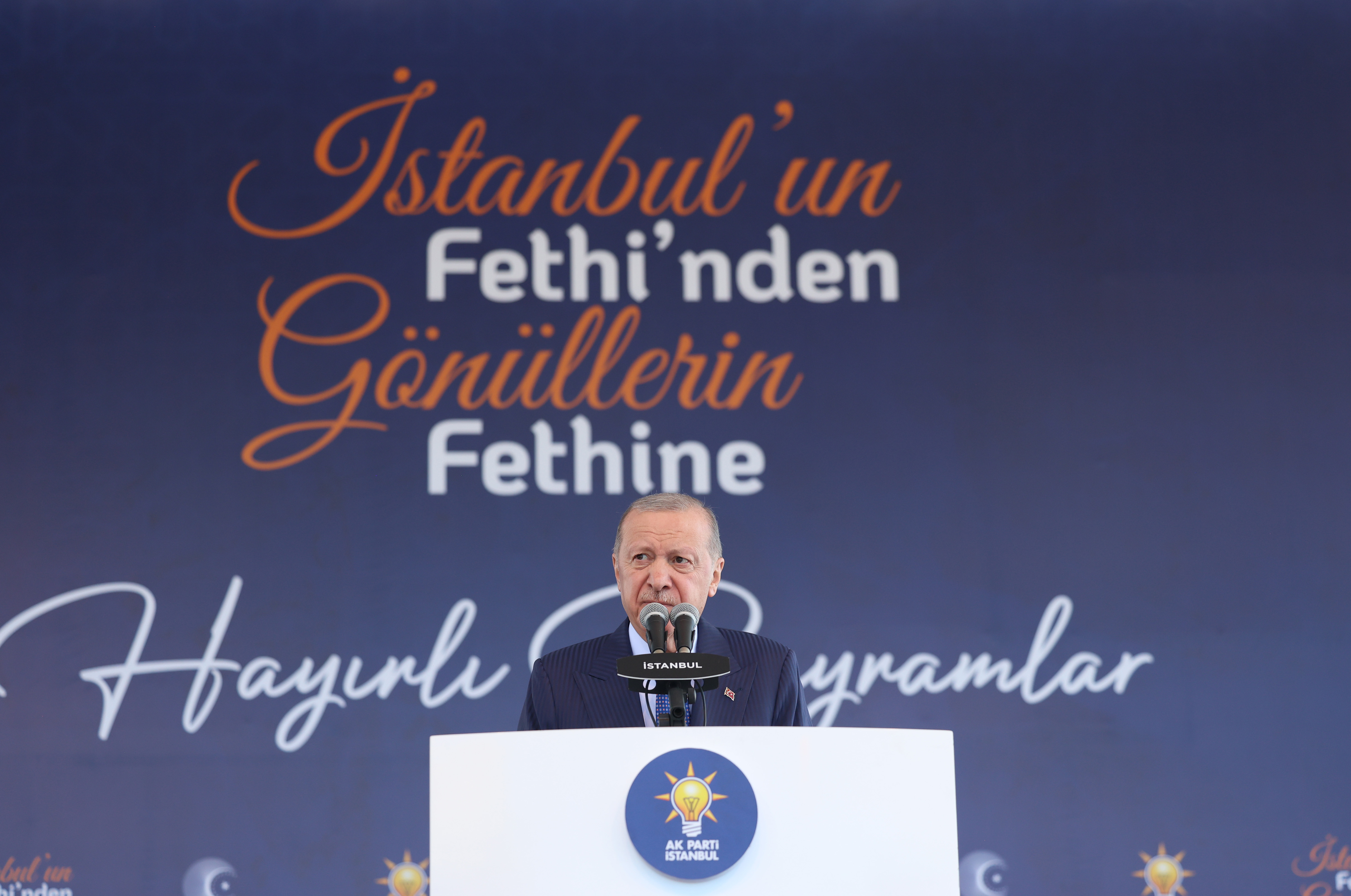 Cumhurbaşkanı Erdoğan: İstanbul'un fethini halen içlerine sindiremeyen hazımsızlar var / Geniş haber 