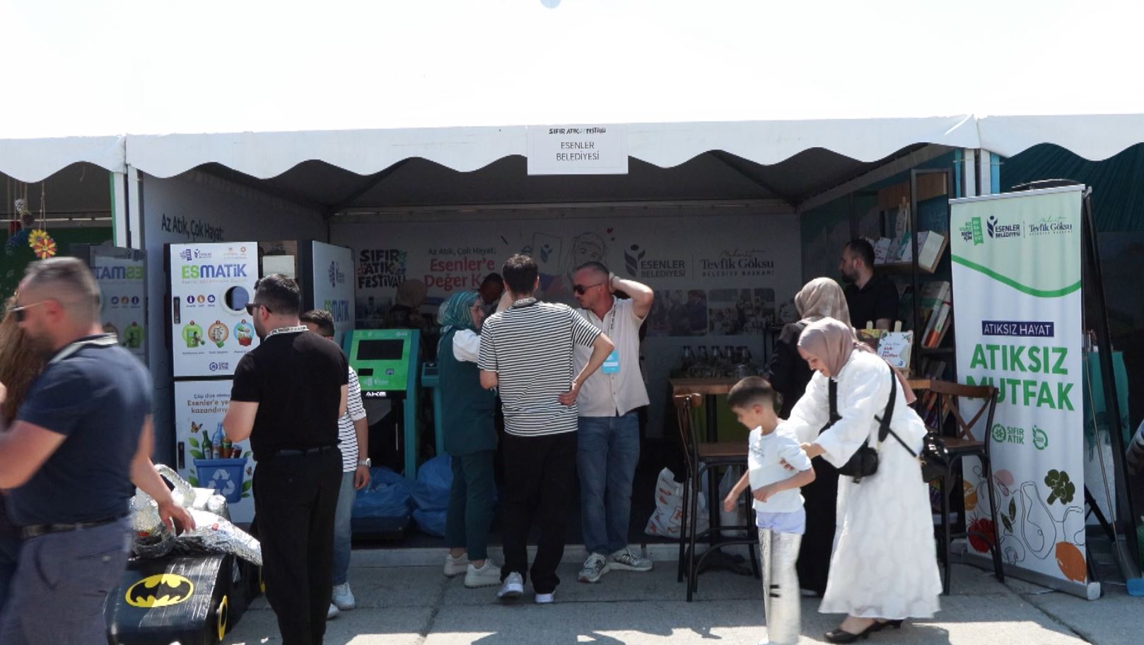 Esenler Belediyesi ‘Sıfır Atık Festivali’nde 