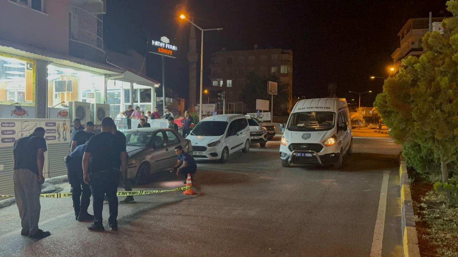 Hatay'da iş yerine silahlı saldırı: 1 yaralı