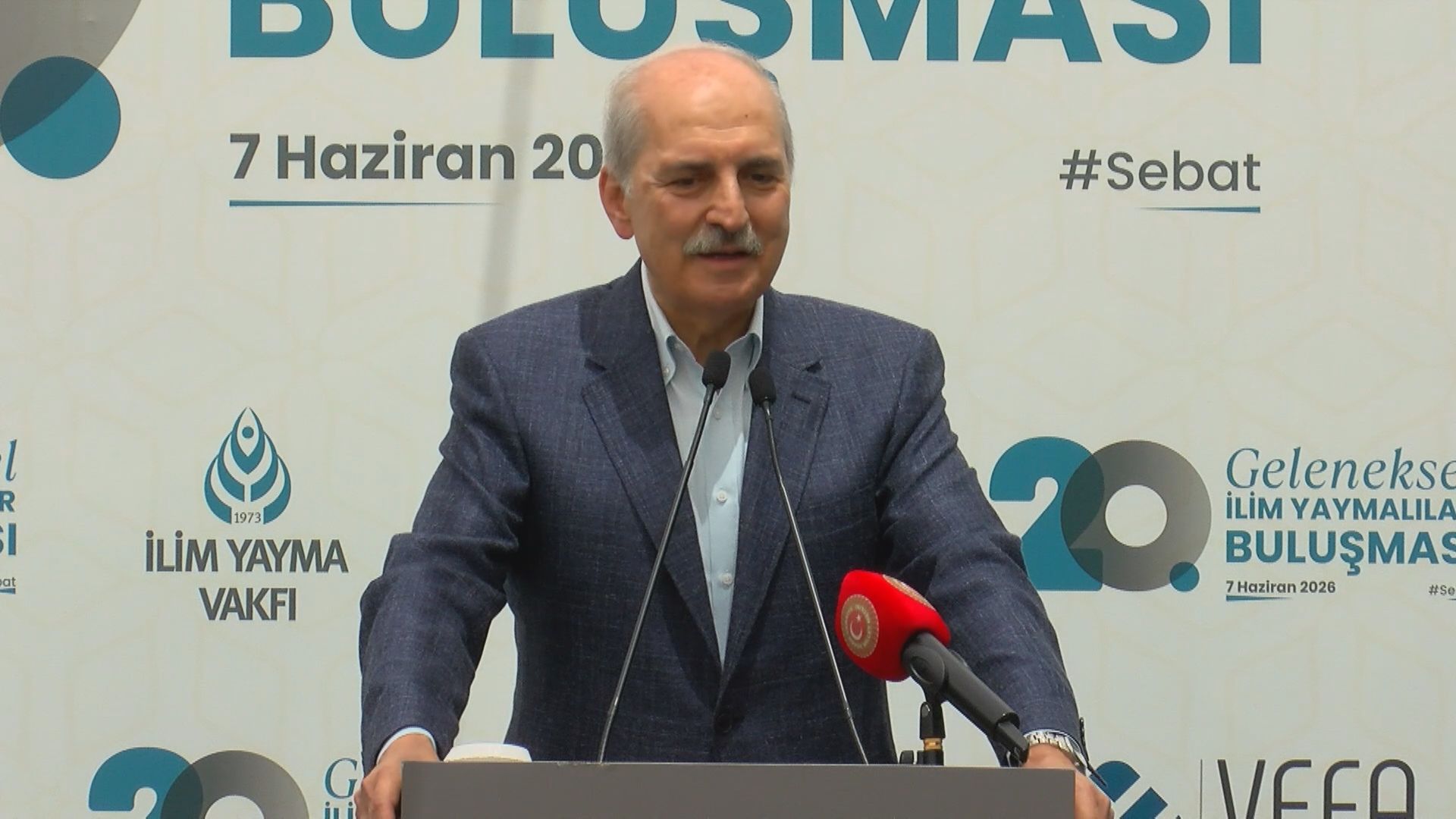 TBMM Başkanı Kurtulmuş: Bize düşen her alanda Türkiye'nin sözünü en güçlü noktaya çıkarabilmek