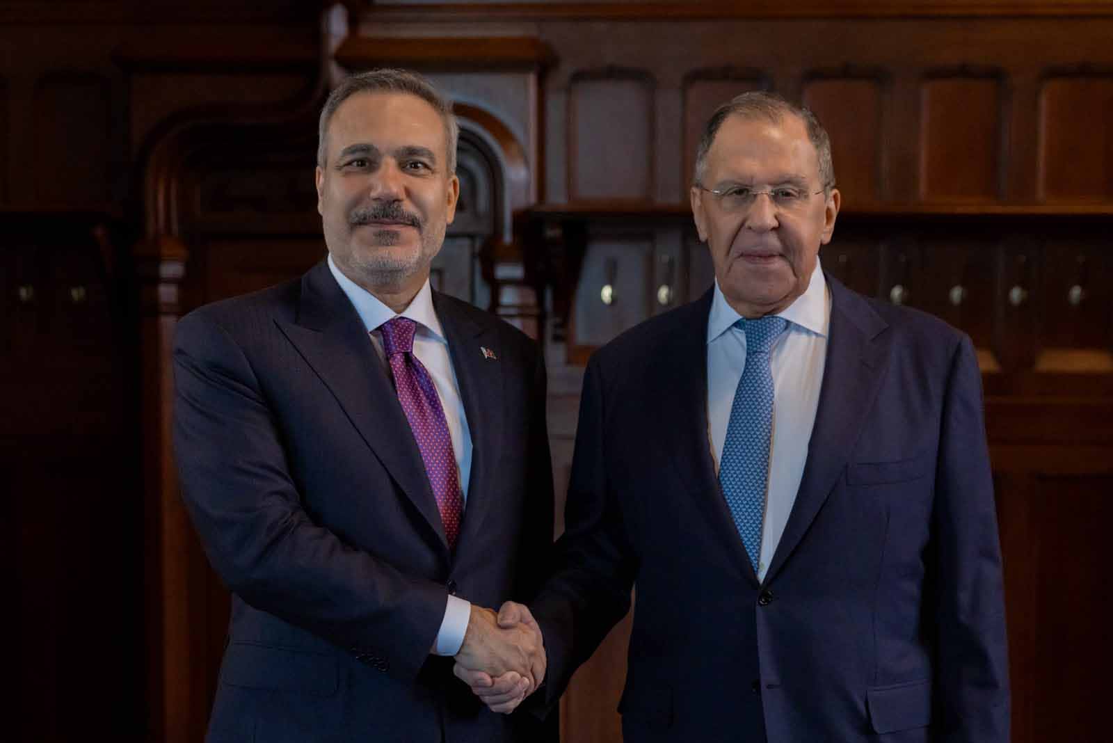 Dışişleri Bakanı Fidan, Rus mevkidaşı Lavrov ile görüştü / Ek videoyla