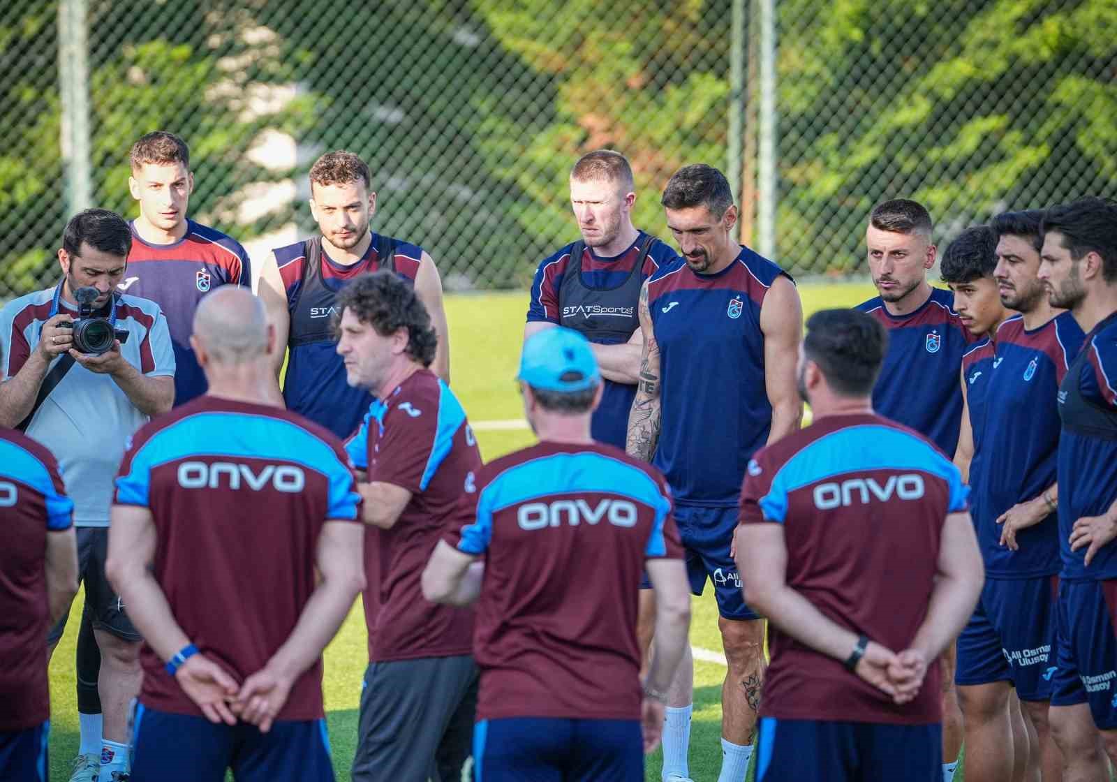 Trabzonspor, yeni sezon hazırlıklarını sürdürdü

