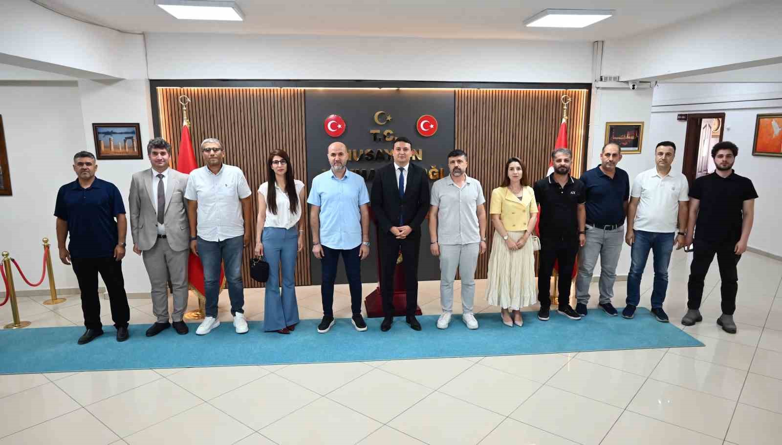 MAGYED, Nusaybin Kaymakamı Temurci ile bir araya geldi
