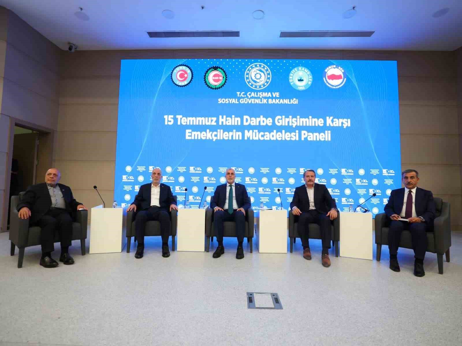 HAK-İŞ Genel Başkanı Arslan: "15 Temmuz’un bize kazandırdığı en önemli değer ülke genelinde birliğimizi korumaktır"
