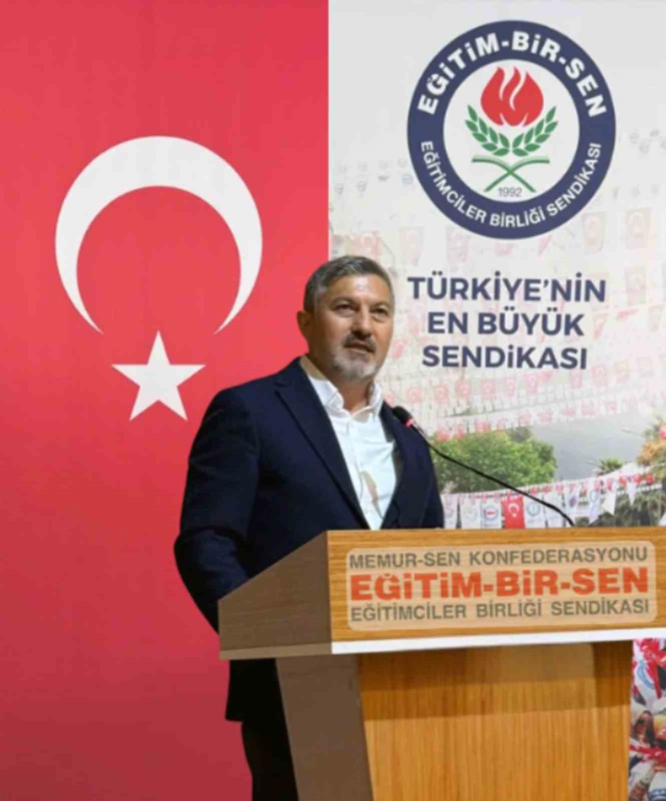Eğitim Bir-Sen Şube Başkanı Uçak, "15 Temmuz’da vatan ve millet düşmanlarına izin vermedik, vermeyeceğiz"
