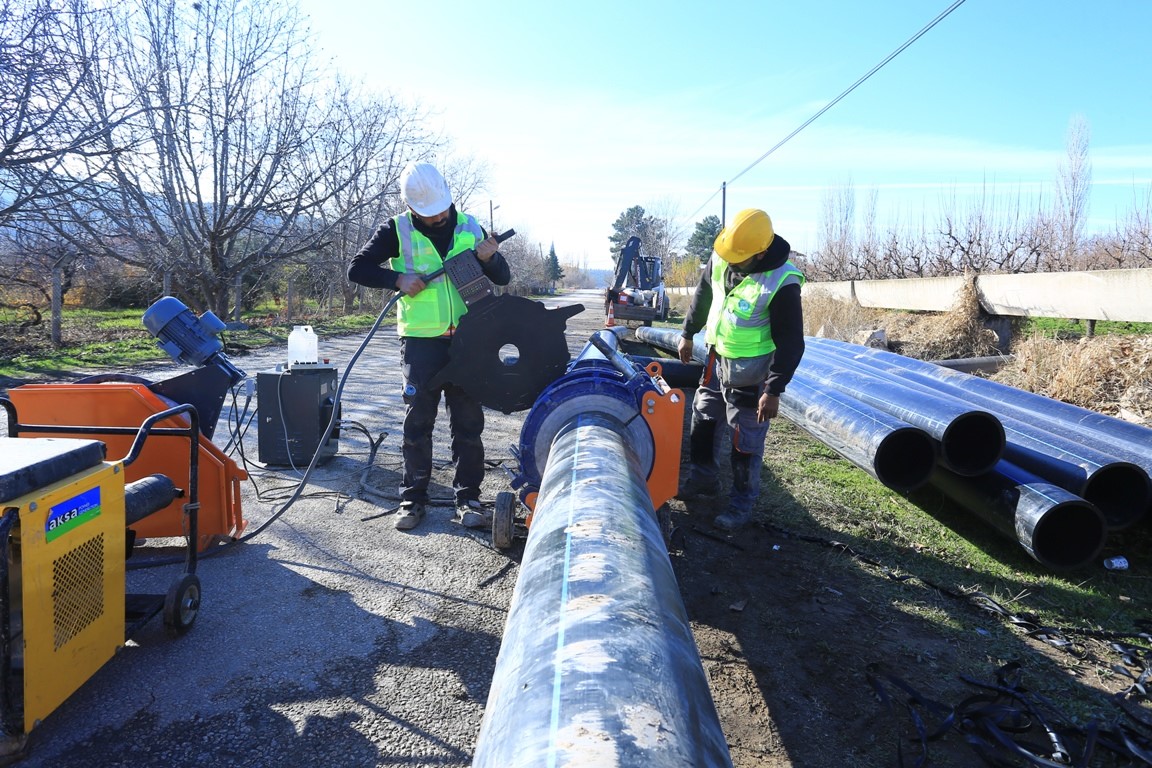Denizli Büyükşehir’den Kocabaş’a 24,2 milyon TL’lik altyapı yatırımı
