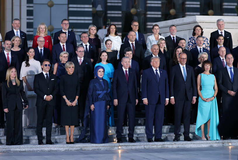 Cumhurbaşkanlığı Külliyesi’nde, devlet ve hükümet başkanları onuruna yemek (2)